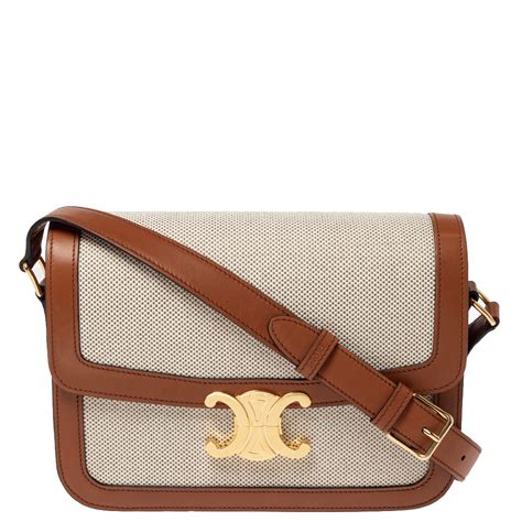 celine bag brown beige|celine pouch bag.